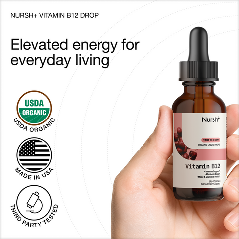Organic Vitamin B12 Liquid Drops